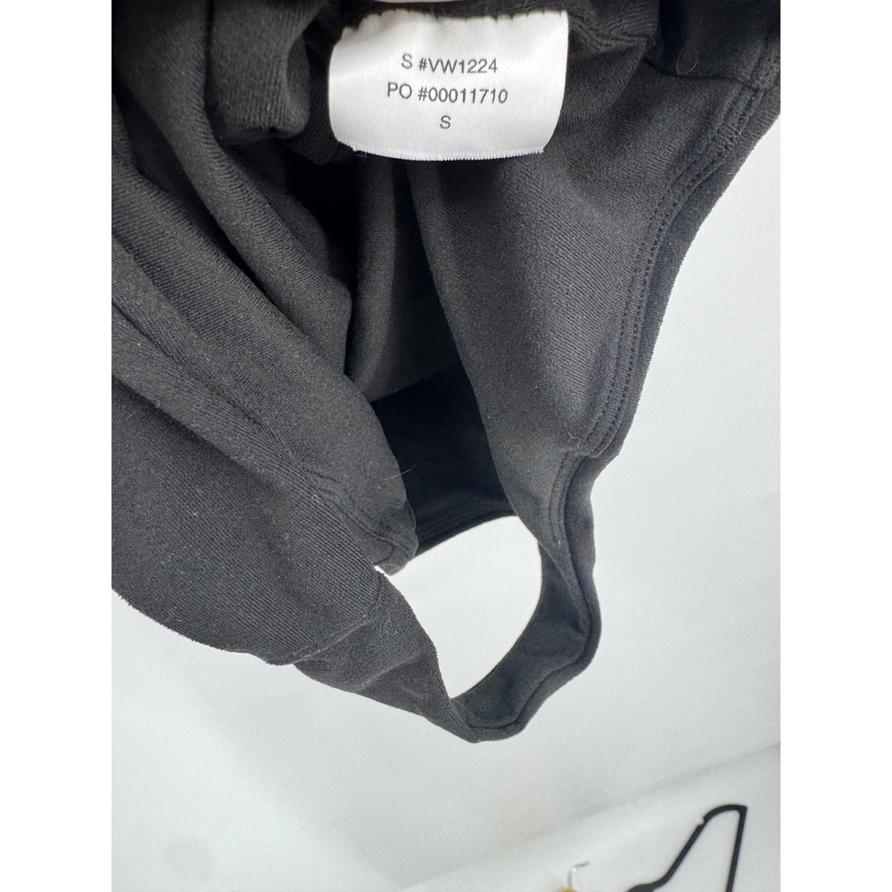 Vuori Halo Bodysuit Women Small Black Sleeveless Scoop Neck VW1224 - Picture 7 of 10
